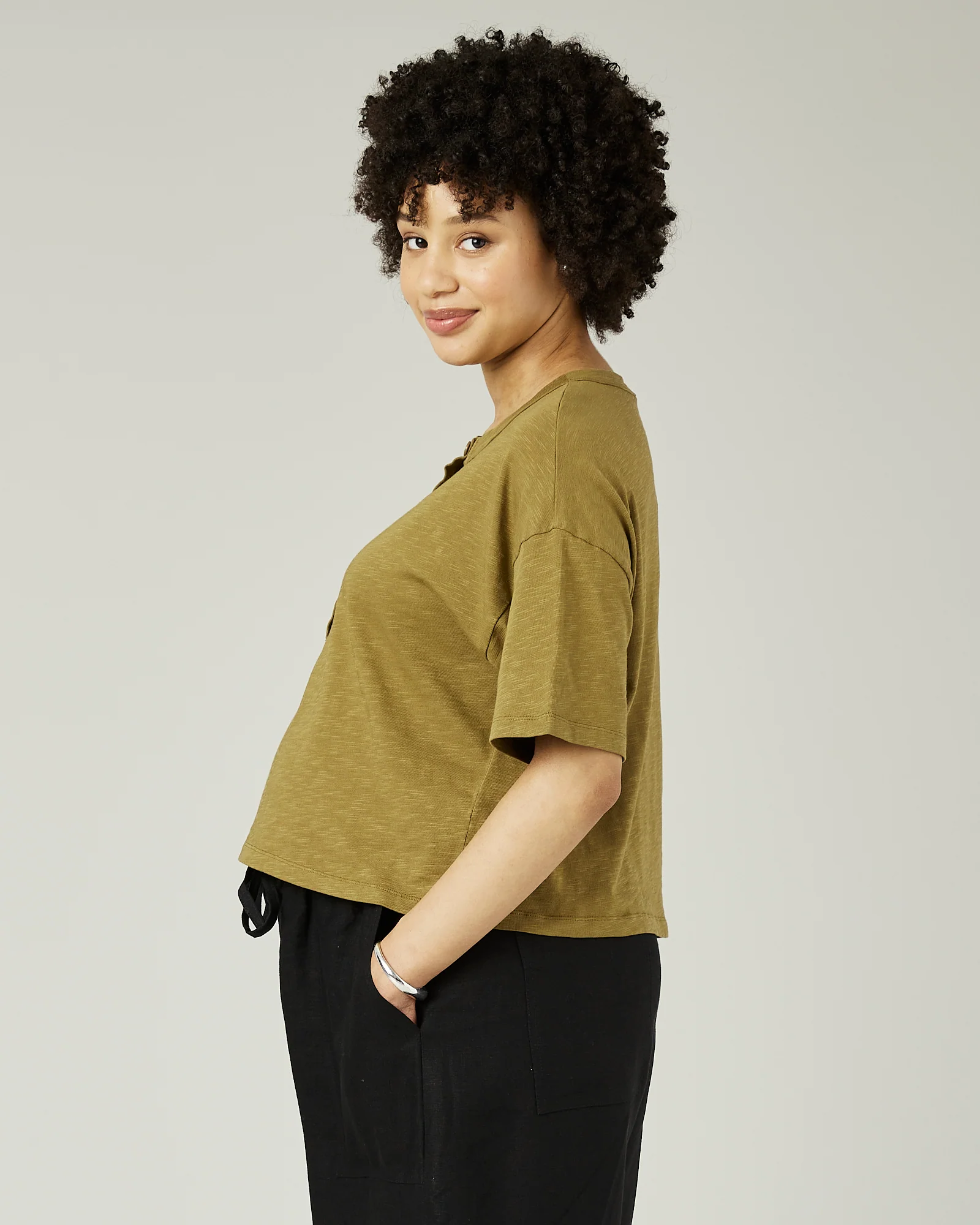 Henri Top Khaki - Image 8
